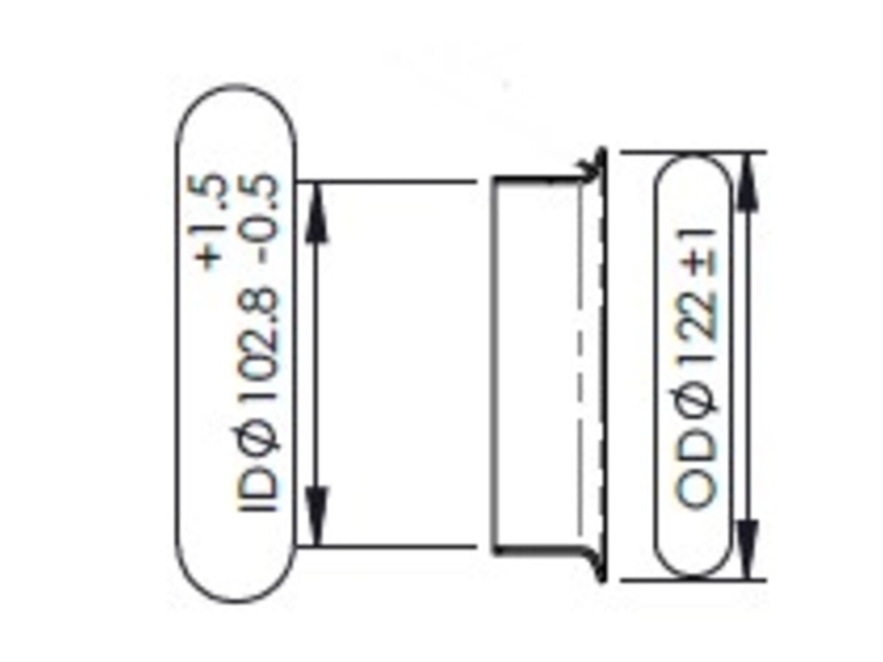 Dinex Exhaust Bellow for Freightliner - image 3 of 3