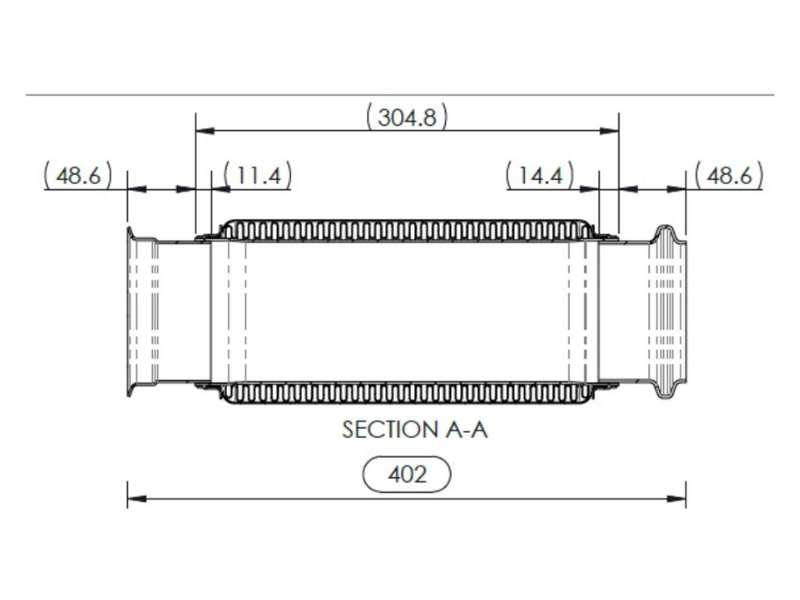 Dinex Exhaust Bellow for Volvo - image 2 of 2