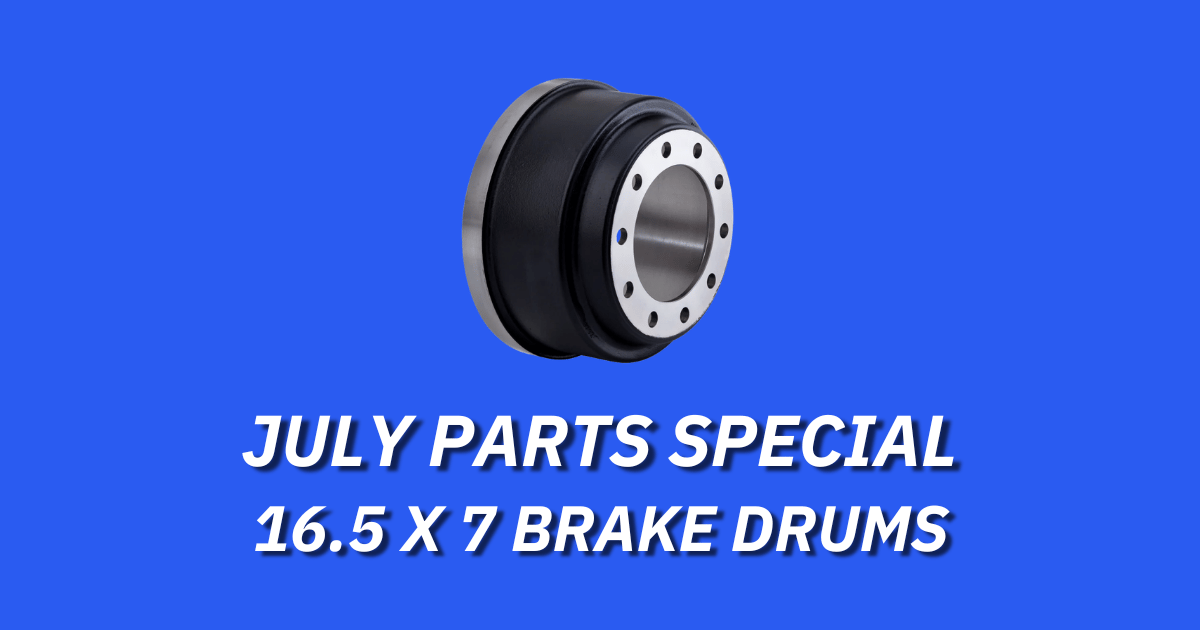 16.5 X 7 BRAKE DRUMS