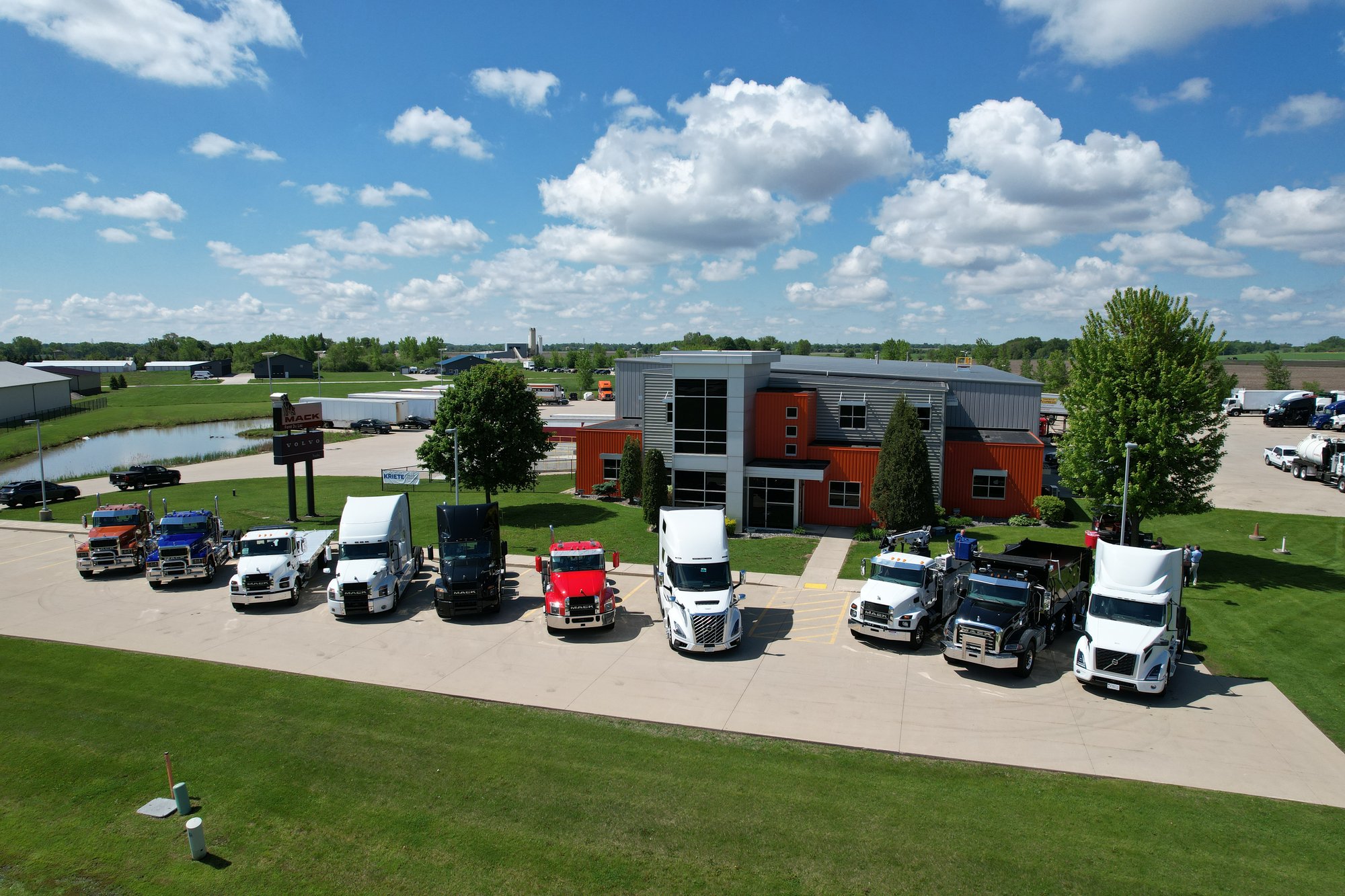 Kriete Truck Center - Fond du Lac - Aerial View