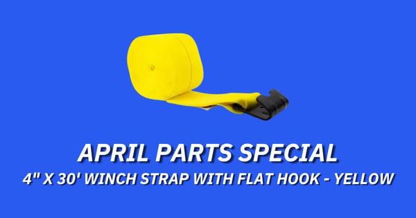 April Parts Special: Winch Strap with Flat Hook image