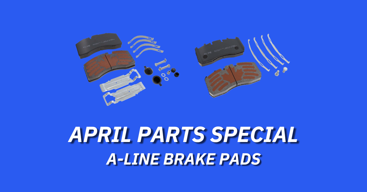 APRIL PARTS SPECIAL A-LINE BRAKE PADS