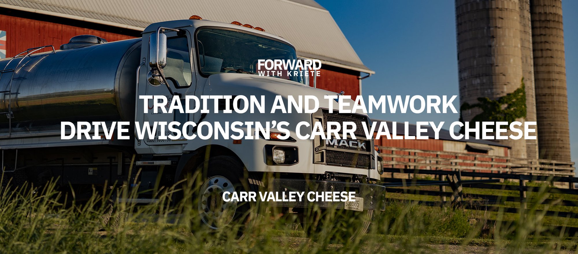 Forward with Kriete Season 3, episode 3 (Carr Valley Cheese)