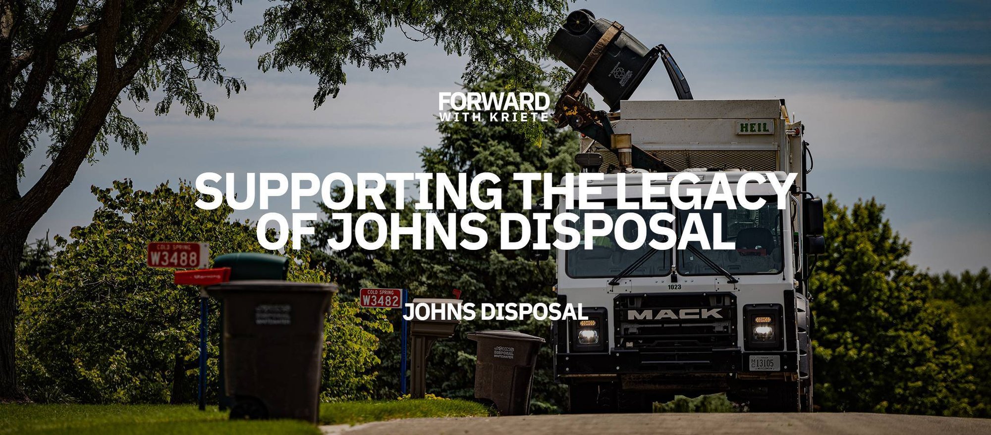Forward with Kriete season 3, episode 2 (Johns Disposal)