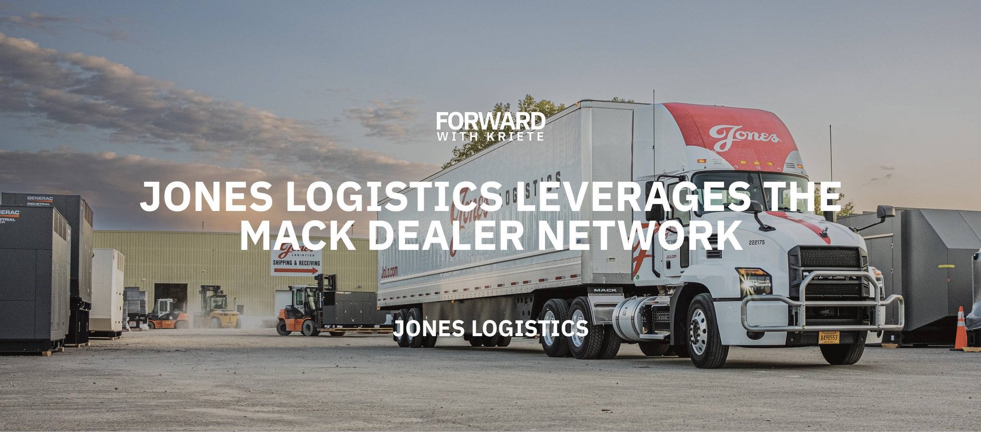 Forward with Kriete season 2, episode 2 (Jones Logistics)