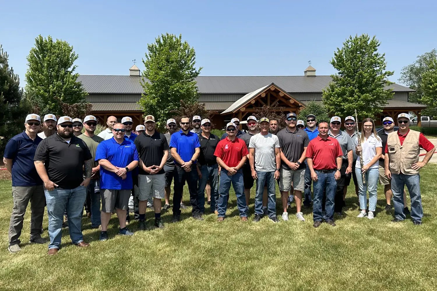 WMCA Sporting Clays Shoot group photo