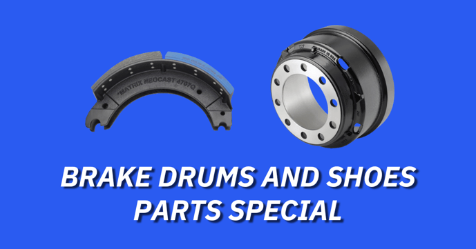 BRAKE DRUMS AND SHOES SMALL
