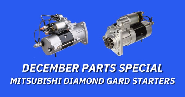 December Parts Special: Mitsubishi Diamond Gard Starters image