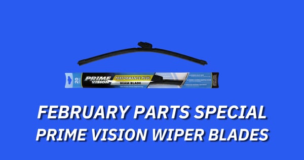February Parts Special: Prime Vision Wiper Blades image