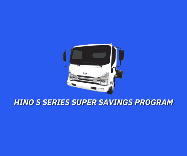 Hino S Series Super Savings Program image