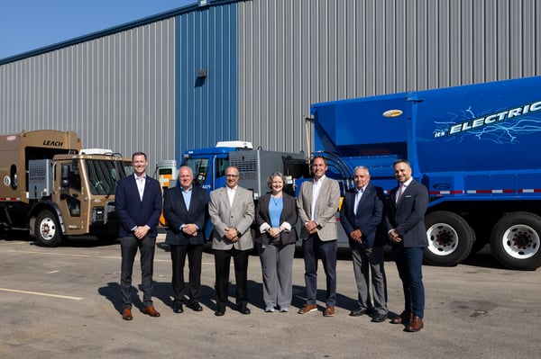Mack and Kriete Deliver Two Mack LR Electric Models to the City of Madison image