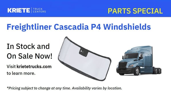 Parts Special: Freightliner Cascadia P4 Windshields image