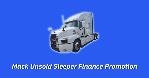 New Mack Unsold Sleeper Finance Promotion image