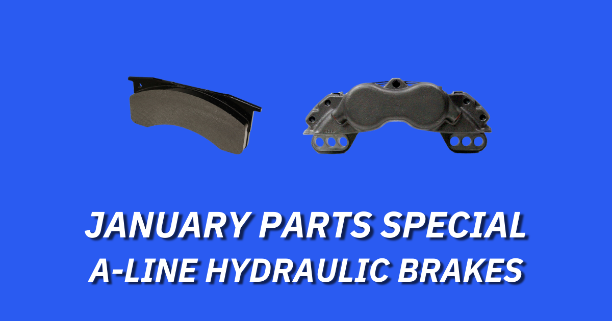 JANUARY PARTS SPECIAL A-LINE HYDRAULIC BRAKES
