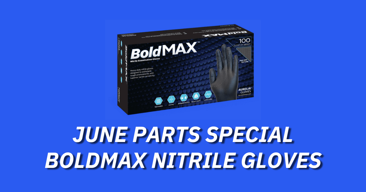 JUNE PARTS SPECIAL BOLDMAX NITRILE GLOVES