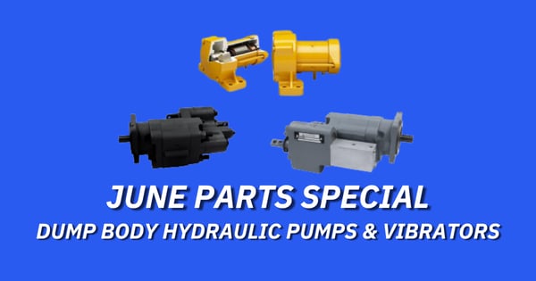 June Parts Special: Dump Body Hydraulic Pumps & Vibrators image