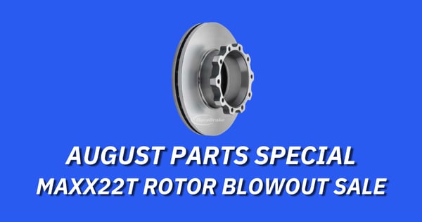 August Parts Special - MAXX22T ROTOR BLOWOUT SALE image