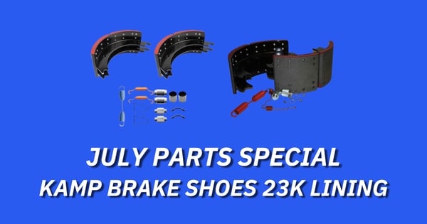 July Parts Special - KAMP Brake Shoes 23K Lining image