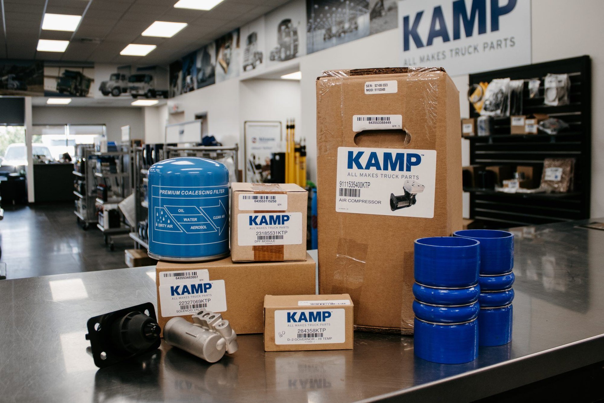 KAMP product display