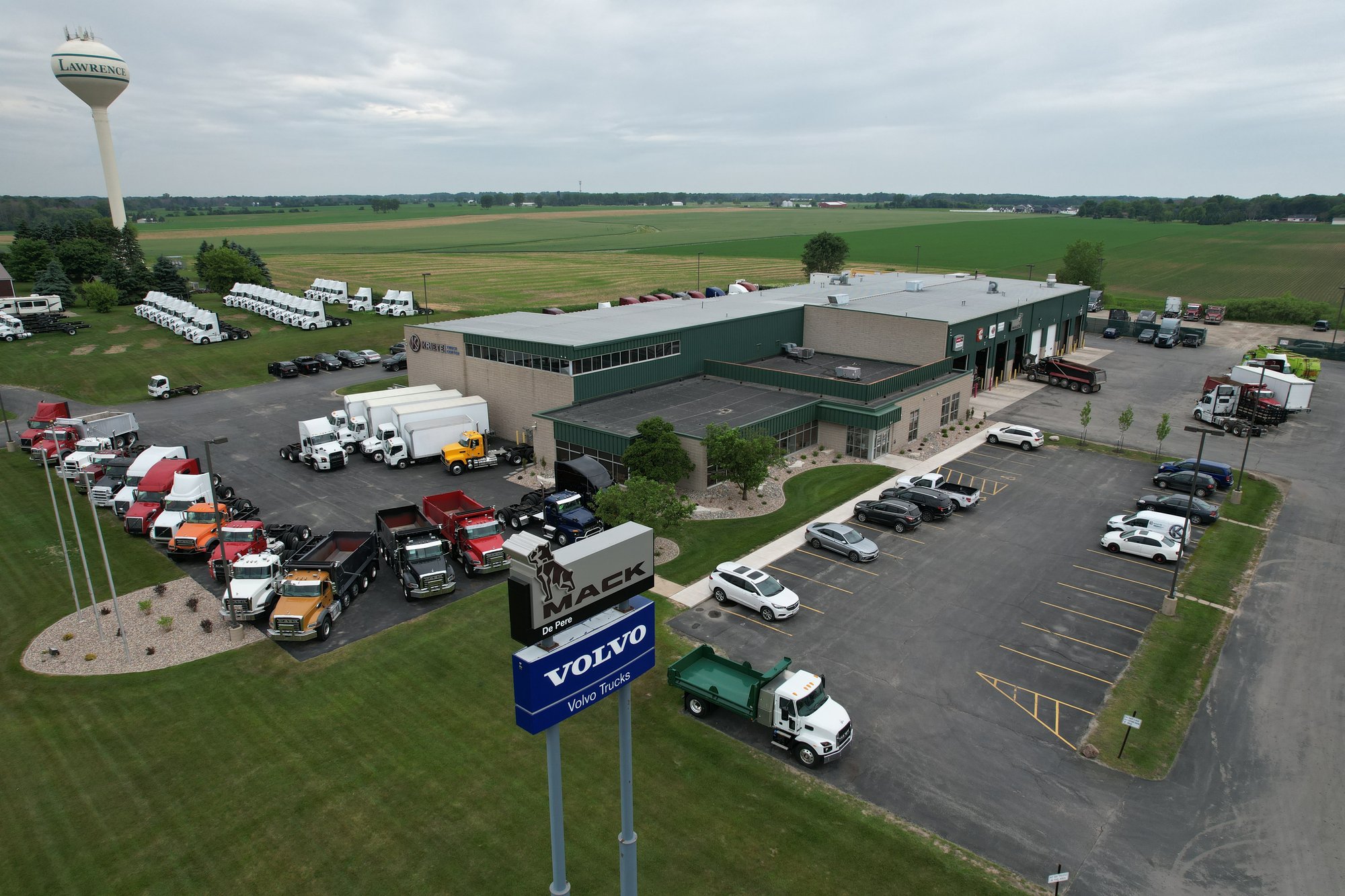 Kriete Truck Center - Green Bay - Aerial Photo