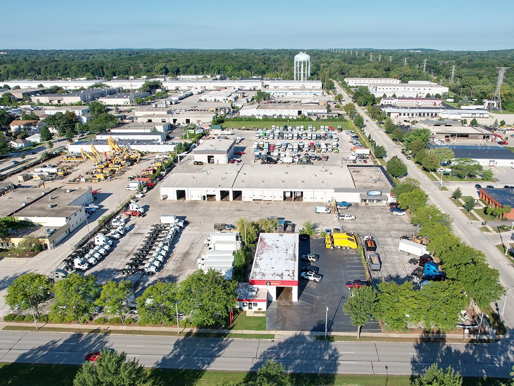Kriete Truck Center - Milwaukee Aerial Photo