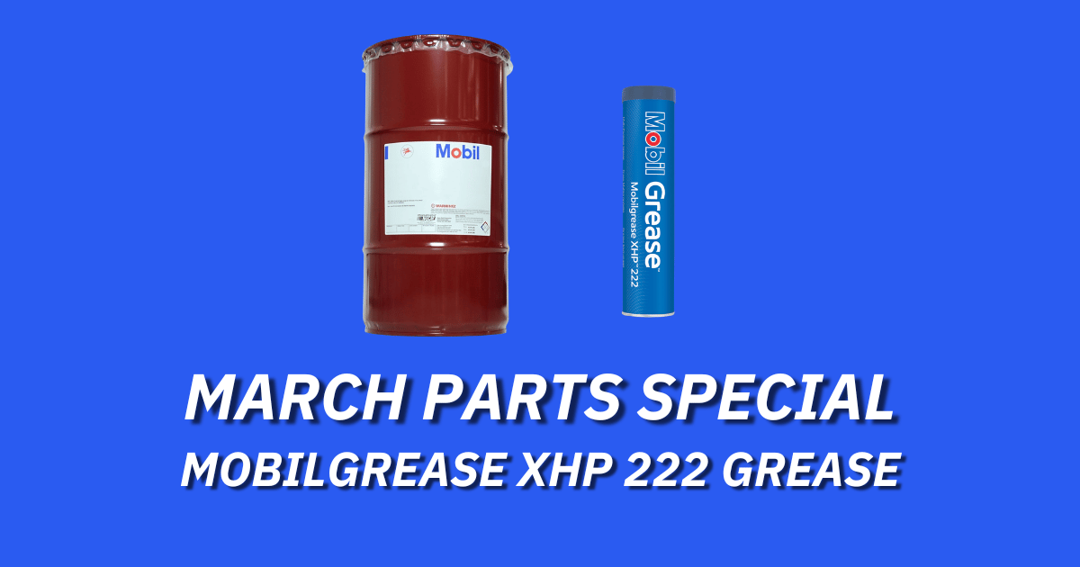 MARCH PARTS SPECIAL MOBILGREASE XHP 222 GREASE