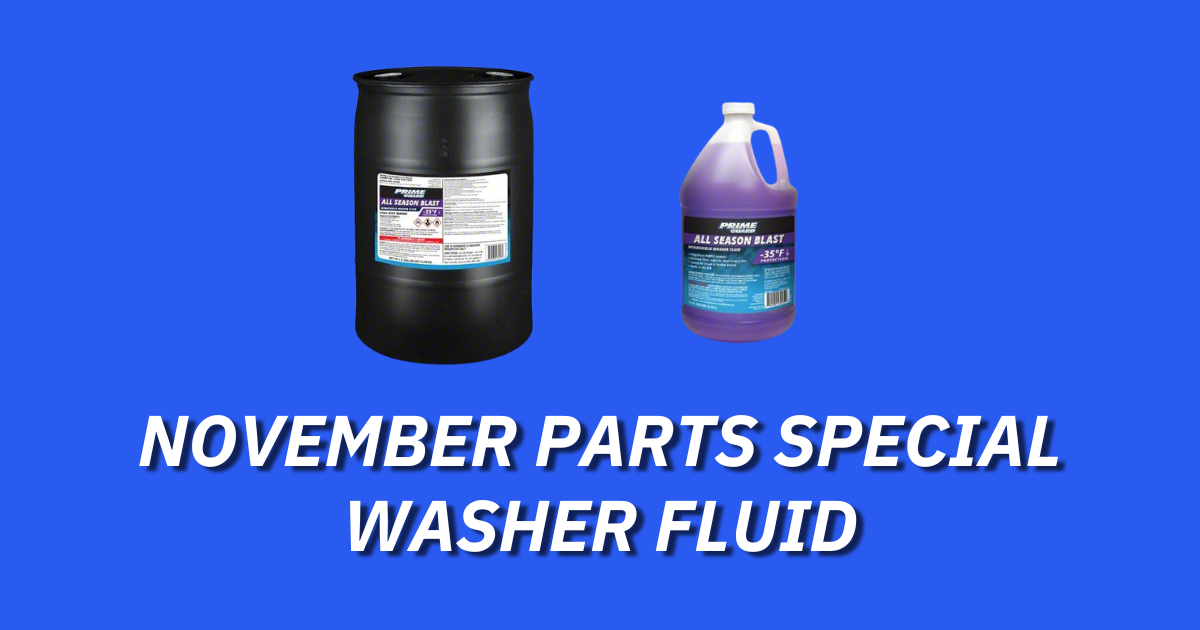 NOVEMBER PARTS SPECIAL WASHER FLUID