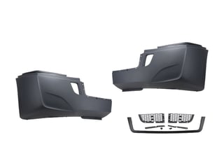 Main image of KAMP Bumper Kit without Fog Lamp Holes for Select Freightliner Models