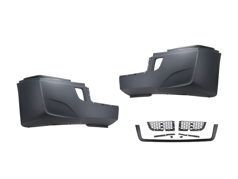Main images of KAMP Bumper Kit without Fog Lamp Holes for Select Freightliner Models