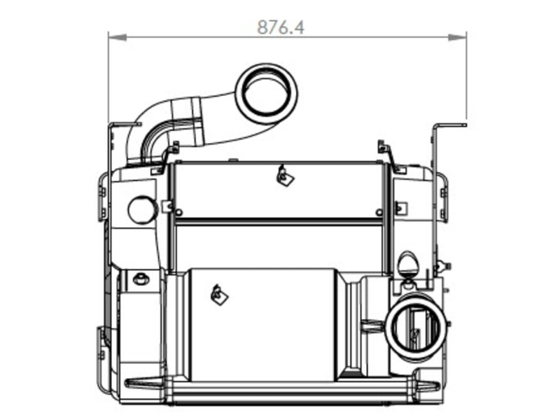 Dinex OneBox for Freightliner/Western star for Detroit Diesel, (Air ...