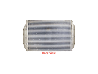 Slide images of Northern Radiator Charge Air Cooler for Freightliner and Sterling - 34 3/4 x 26 x 2 1/2