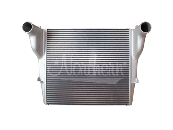 Slide images of Northern Radiator Charge Air Cooler for Peterbilt - 33 1/2 x 30 5/8 x 2
