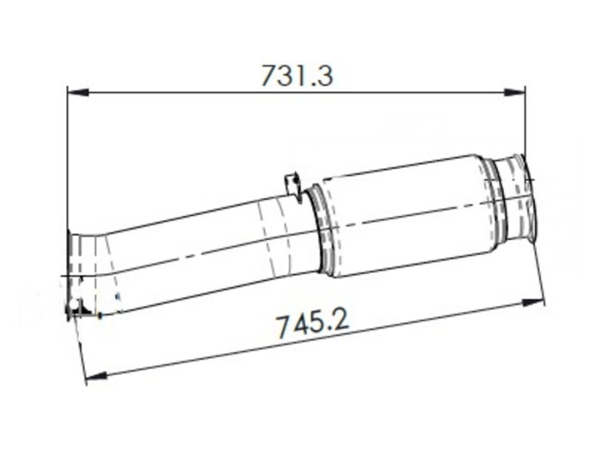 Slide images of Dinex Exhaust Bellow for Freightliner/Western Star