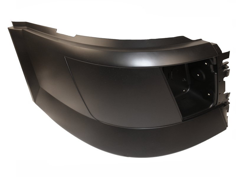 Main images of KAMP Right Hand Bumper End with Fog Lamp Hole for Select Volvo Models
