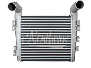 Slide images of Northern Radiator Charge Air Cooler for Mack - 27 7/8 x 25 1/4 x 2 1/4