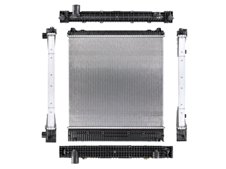 Slide images of Nothern Radiator, Radiator for Freightliner - 29 5/8 x 30 3/4 x 2