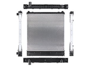 Slide images of Nothern Radiator, Radiator for Freightliner - 29 5/8 x 30 3/4 x 2