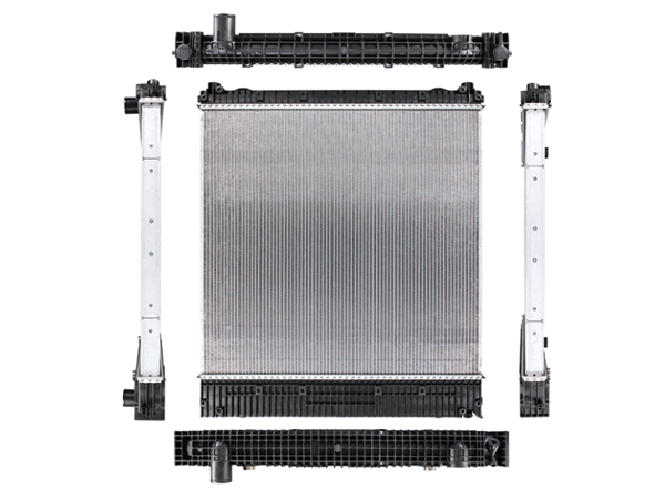 Slide images of Nothern Radiator, Radiator for Freightliner - 29 5/8 x 30 3/4 x 2
