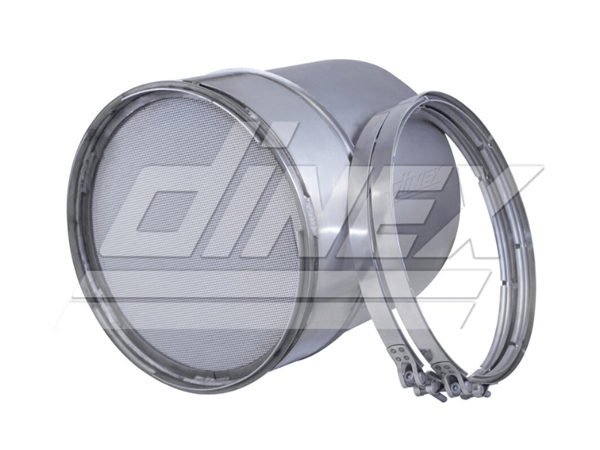 Slide images of Dinex DPF for Mack and Volvo