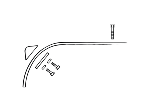 Slide images of Road Choice Stainless Steel Half Tandem Mounting Kit