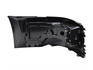 Slide images of KAMP Left Hand Bumper End with Fog Lamp Hole for Select Volvo Models