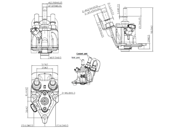 Slide images of Dinex AdBlueÆ Injector for DAF