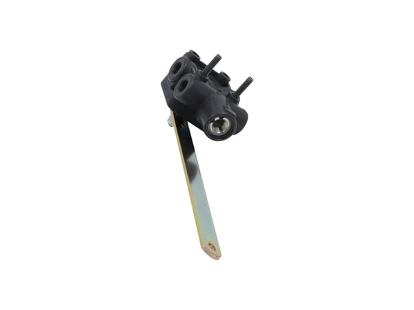 Slide images of KAMP Leveling Valve for Peterbilt 330, 335, 337, 348, 357, 359, 377, 378, 379, 567, 579 and 587 Models