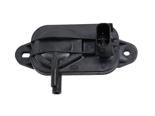 Slide images of KAMP DPF Exhaust Air Intake Sensor for Select Volvo Models