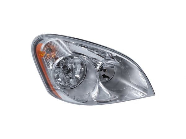 Slide images of KAMP Right Hand Headlamp for Select Freightliner Models