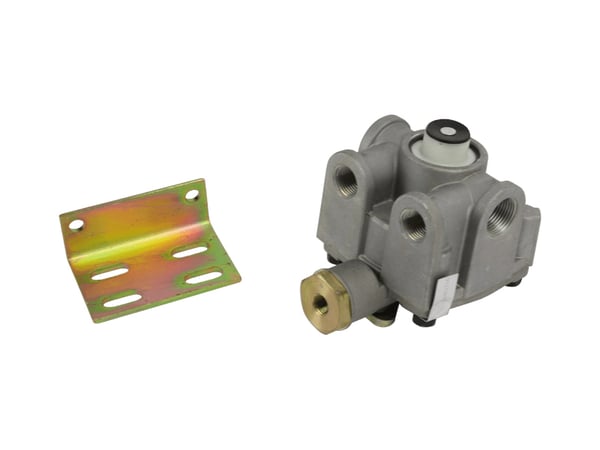 Slide images of KAMP R-14 Relay Valve for Freightliner, International, Kenworth, Mack, Peterbilt, Volvo Trucks