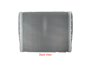 Slide images of Northern Radiator Charge Air Cooler for Kenworth and Peterbilt - 37 1/4 x 33 3/8 x 2