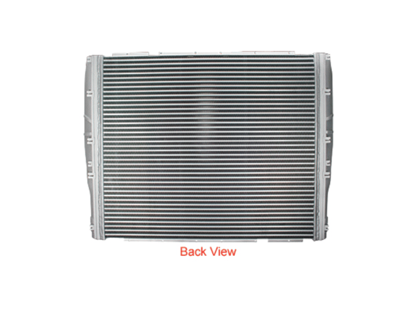 Slide images of Northern Radiator Charge Air Cooler for Kenworth and Peterbilt - 37 1/4 x 33 3/8 x 2