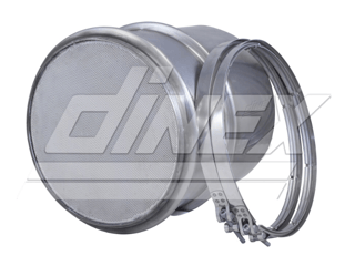 Slide images of Dinex DPF for Mack and Volvo