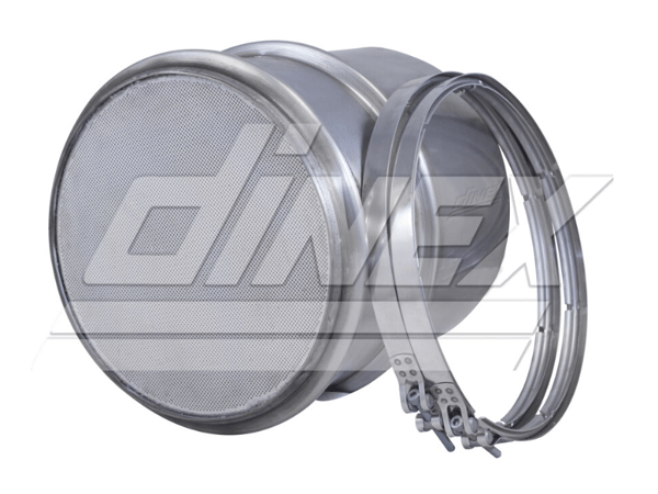 Slide images of Dinex DPF for Mack and Volvo